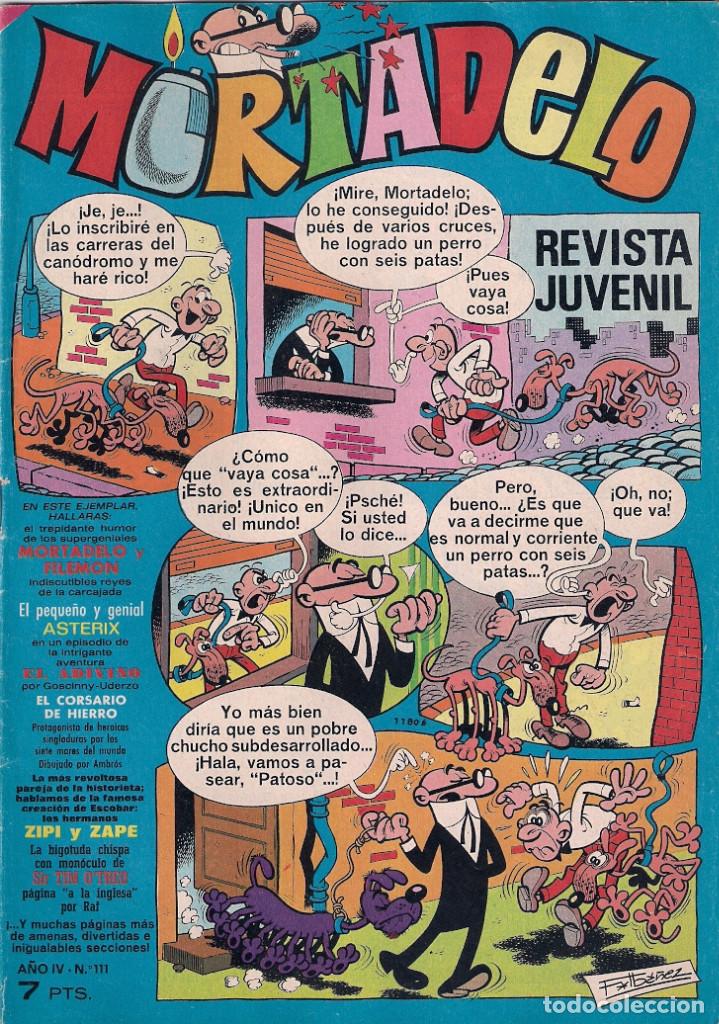 Tebeos: Mortadelo semanal. n&ordm; 111 - Foto 1