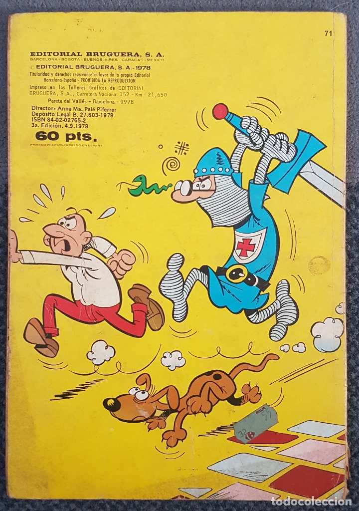 Tebeos: Mortadelo y Filemon #71 (Bruguera, 1978) - Foto 2