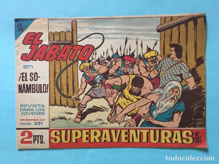 Tebeos: EL JABATO NUM 321 &iexcl;EL SON&Aacute;MBULO! _LEY880 - Foto 1
