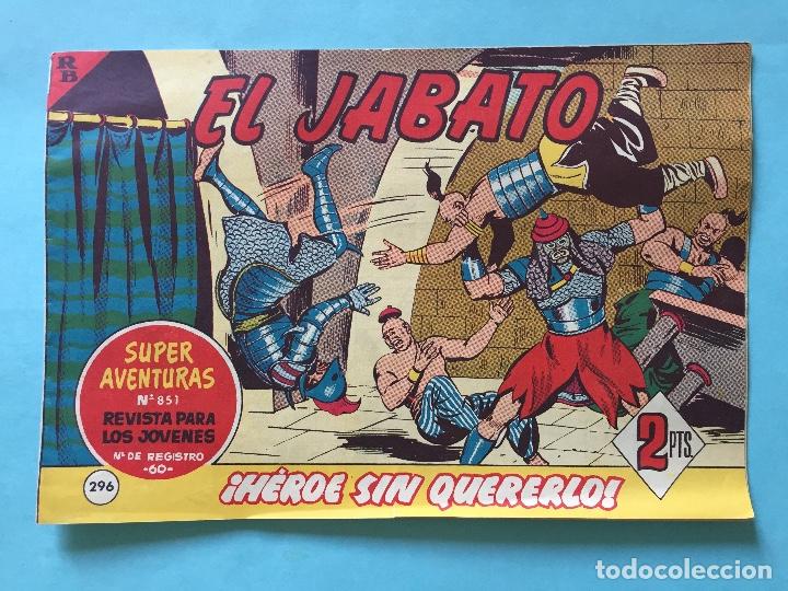 Tebeos: EL JABATO NUM 851 &iexcl;H&Eacute;ROE SIN QUERERLO! _LEY889 - Foto 1