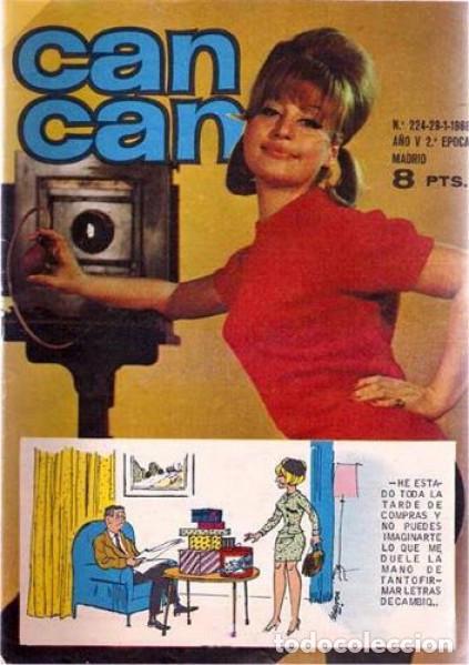 Tebeos: CAN CAN- II &Eacute;POCA-BRUGUERA- N&ordm; 224 -&Iacute;&Ntilde;IGO-SEGURA-CONTI-MINGO-TINET-1968-BUENO-MUY ESCASO-LEA-1340