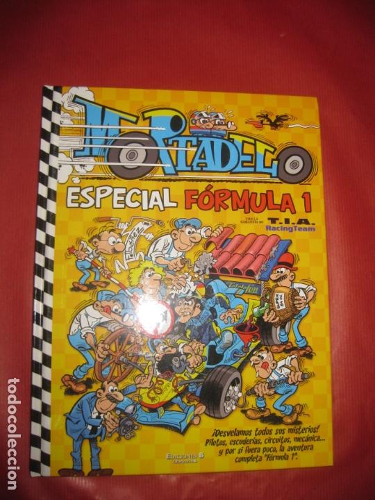 Tebeos: MORTADELO ESPECIL FORMULA 1. EDICIONES B 1&ordf; ED. 2006. - Foto 1