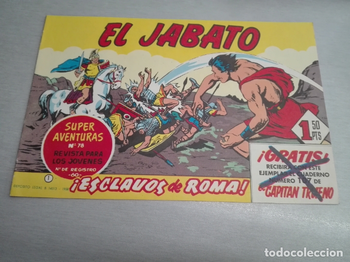 Tebeos: EL JABATO N&ordm; 1 / EDICIONES B - REEDICI&Oacute;N - Foto 1