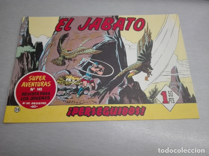 Tebeos: EL JABATO N&ordm; 28 / EDICIONES B - REEDICI&Oacute;N - Foto 1