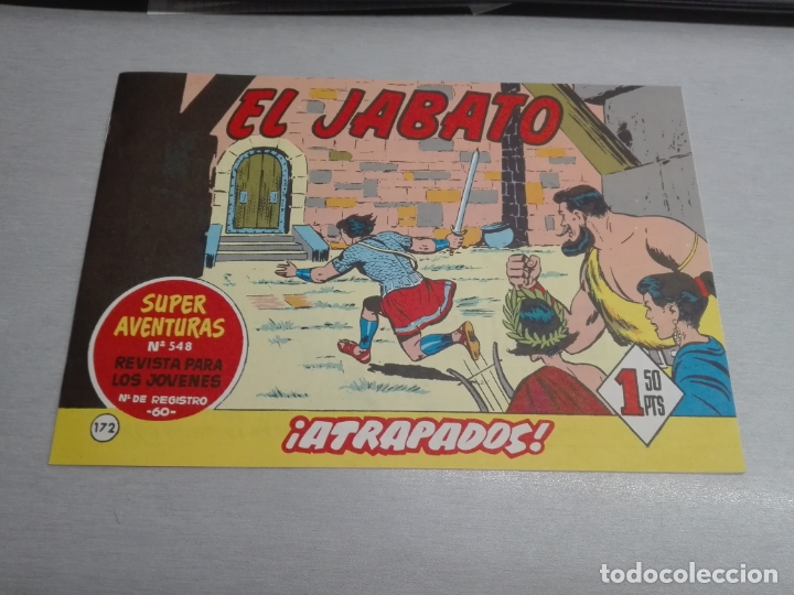 Tebeos: EL JABATO N&ordm; 172 / EDICIONES B - REEDICI&Oacute;N - Foto 1