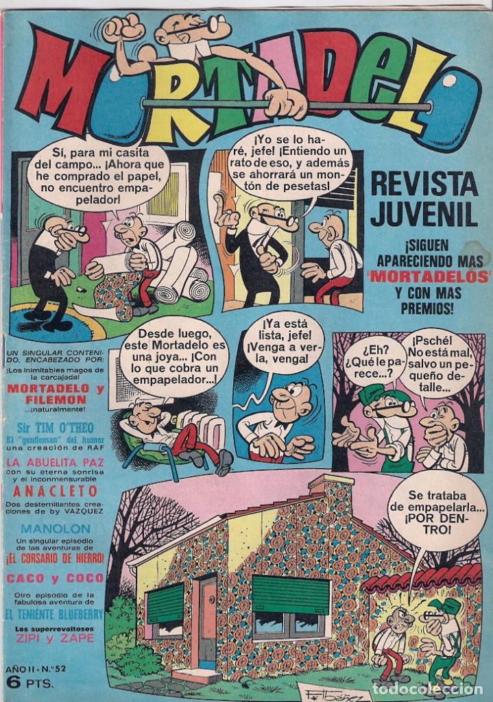 Tebeos: Mortadelo semanal. n&ordm; 52 - Foto 1