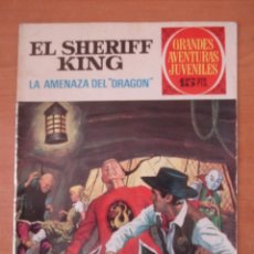 Tebeos: EL SHERIF KING. LA AMENAZA DEL DRAGÓN. GRANDES AVENTURAS JUVENILES Nº 4. BRUGUERA. 