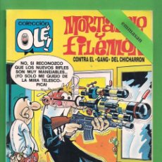 Tebeos: MORTADELO Y FILEMÓN - Nº 153 - CONTRA EL ''GANG'' DEL CHICHARRÓN'- OLÉ! - (1988).. Lote 235037295
