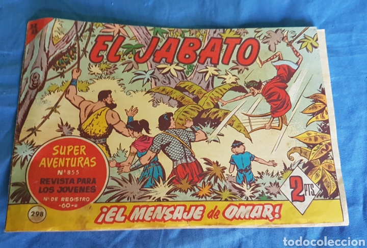 Tebeos: Comic Jabato el mensaje Omar n 855 - Foto 1