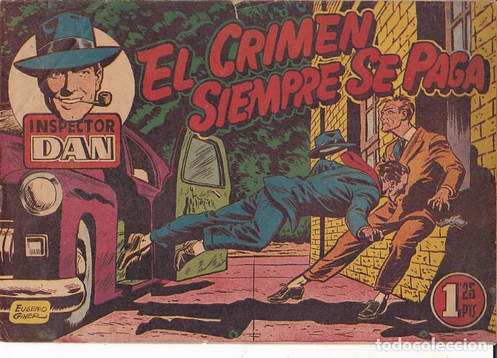 Tebeos: COMIC COLECCION INSPECTOR DAN N&ordm; 7 - Foto 1