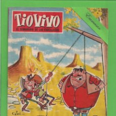 Tebeos: TIO VIVO - Nº 124 - SEMANARIO DE HUMOR PARA MAYORES - CRISOL / BRUGUERA. (1959).