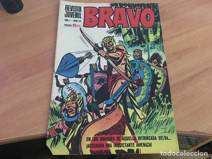 Tebeos: BRAVO N&ordm; 15 (BRUGUERA) (COB8) - Foto 1