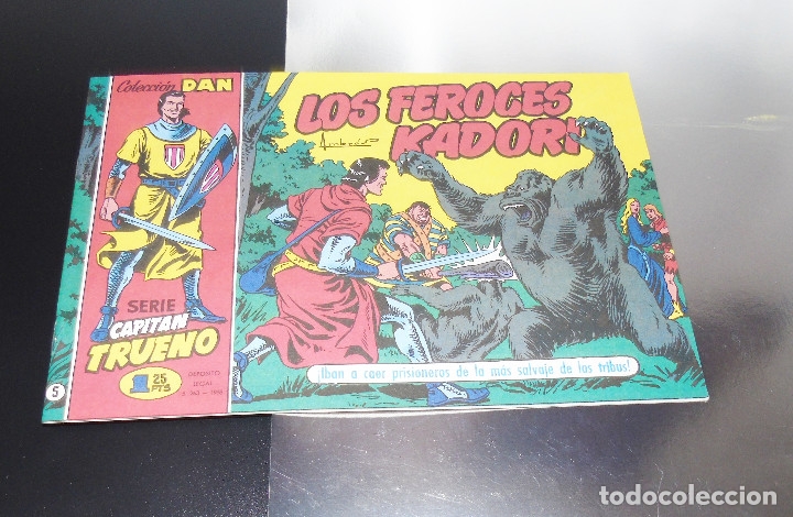 Tebeos: EL CAPITAN TRUENO -- NUMERO 5 - Foto 1