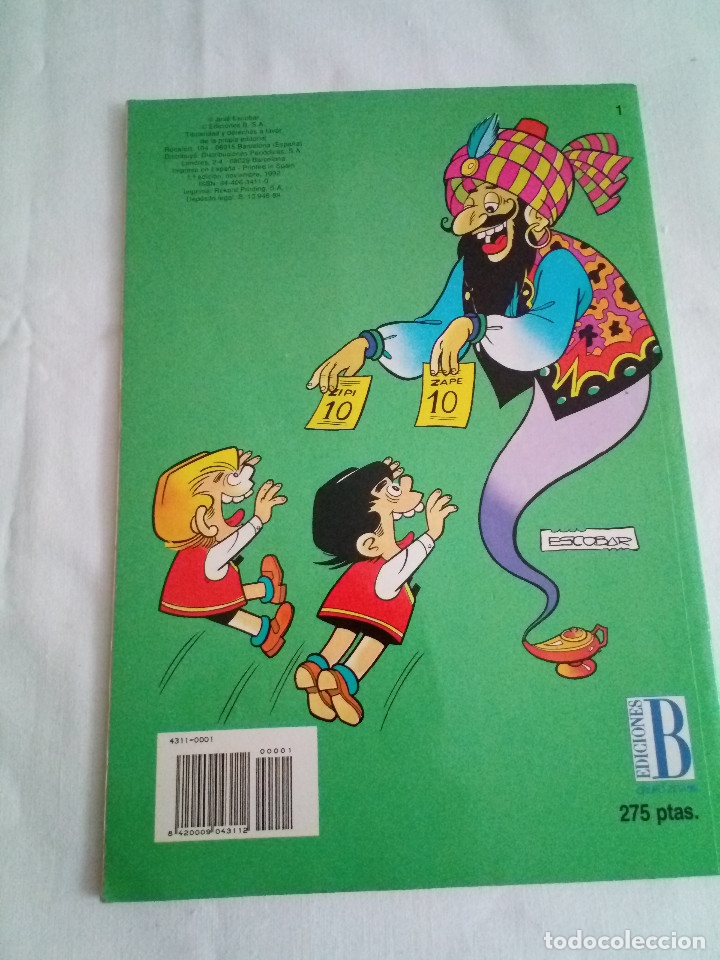 Tebeos: 13-OLE, ZIPI Y ZAPE, ediciones B.S.A, 1992 - Foto 2