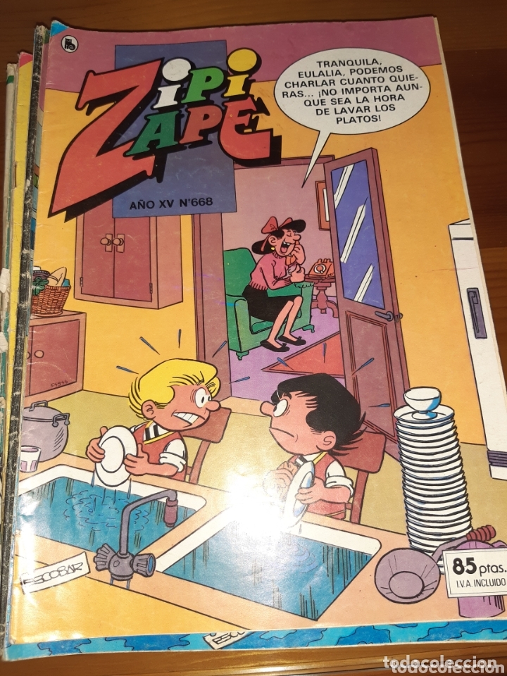 Tebeos: Lote 14 comics de ZIPI Y ZAPE - Foto 13