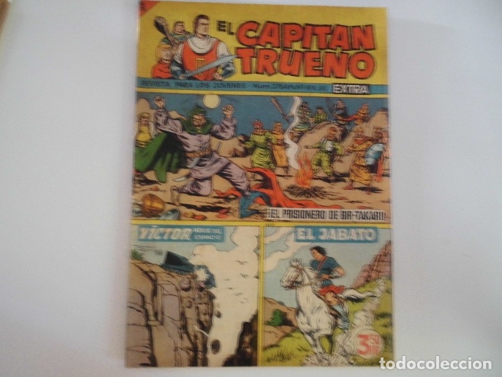 Tebeos: CAPITAN TRUENO EXTRA N&ordm; 278 - Foto 1