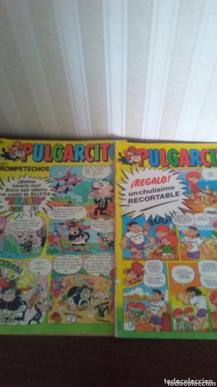 Tebeos: Lote 2 ejemplares de Pulgarcito - Foto 1