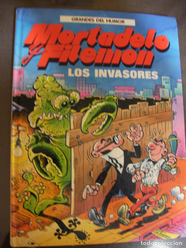 Tebeos: MORTADELO Y FILEMON - LOS INVASORES - Foto 1