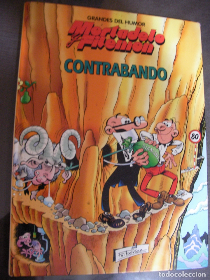 Tebeos: MORTADELO Y FILEMON - CONTRABANDO - Foto 1