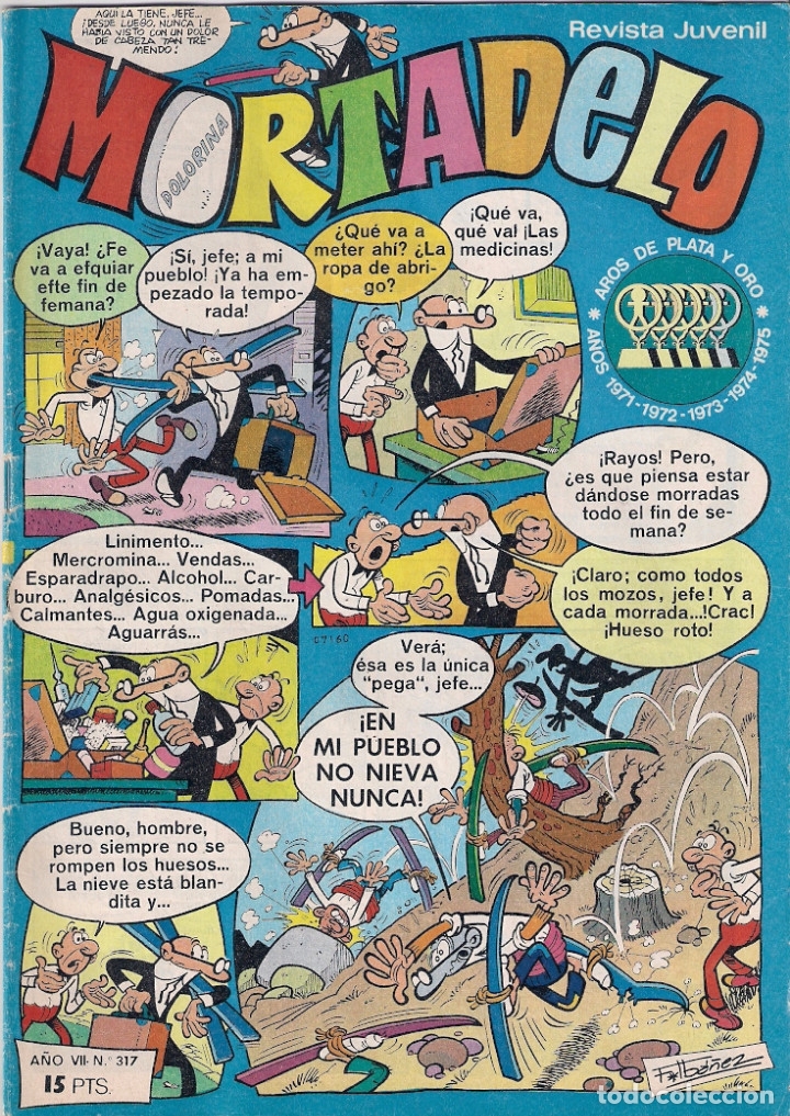 Tebeos: Mortadelo semanal. n&ordm; 317 - Foto 1