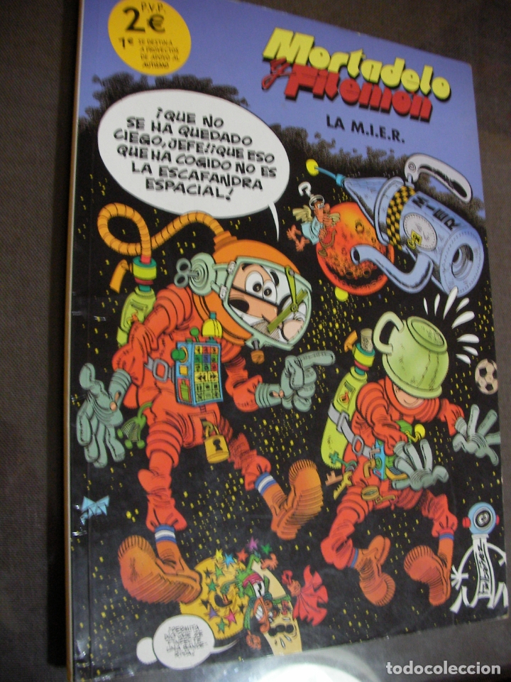 Tebeos: MORTADELO Y FILEMON - LA M.I.E.R - Foto 1
