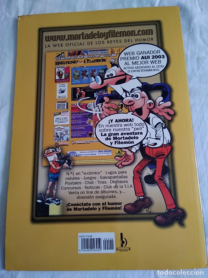 Tebeos: 49-OLE, MORTADELO Y FILEMON, LA MIER, B.S.A, 2003 - Foto 4