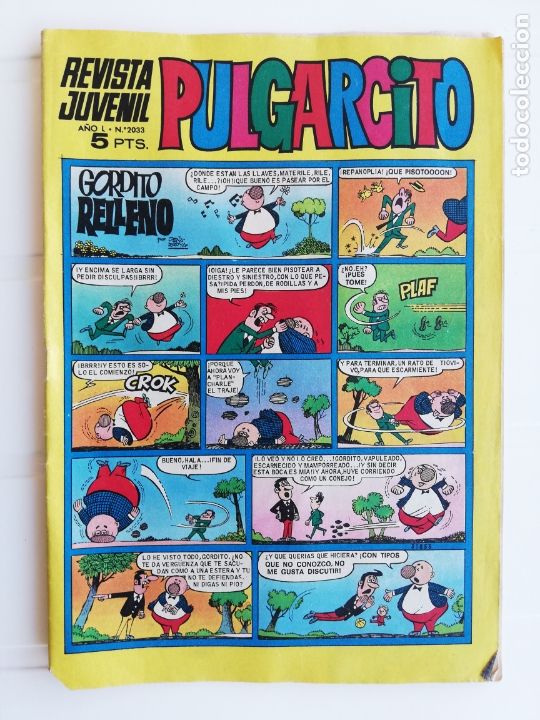 Tebeos: PULGARCITO, N&deg; 2033, - Foto 1