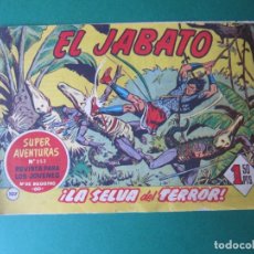 Tebeos: JABATO, EL (1958, BRUGUERA) 107 · 31-X-1960 · LA SELVA DEL TERROR. Lote 174511388