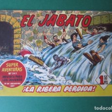 Tebeos: JABATO, EL (1958, BRUGUERA) 111 · 28-XI-1960 · LA RIBERA PERDIDA. Lote 174512557