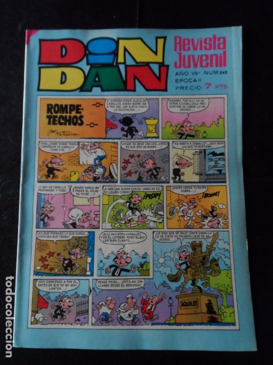 Tebeos: DIN DAN N&ordm; 242 EDITORIAL BRUGUERA - Foto 1