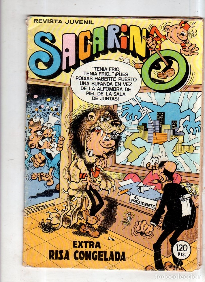Tebeos: TEBEO SACARINO. EXTRA RISA CONGELADA. EDITORIAL BRUGUERA. - Foto 1