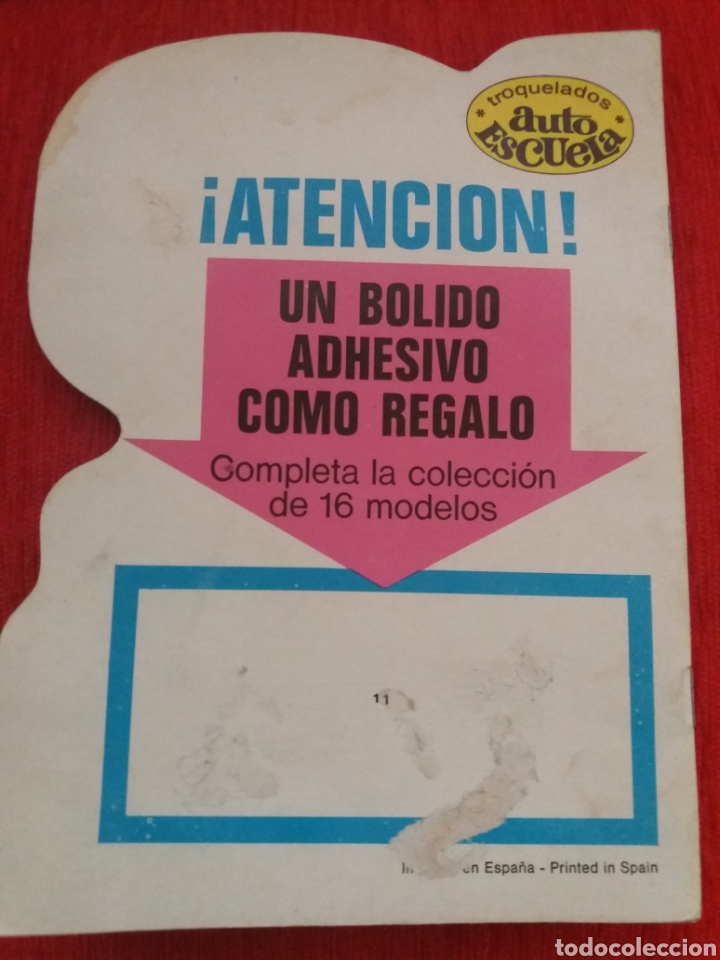 Tebeos: TROQUELADOS AUTOESCUELAS -EXTRA&Ntilde;O SUE&Ntilde;O- - Foto 2