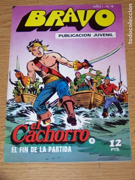Tebeos: BRAVO N&ordm; 9 EL CACHORRO 5 - Foto 1