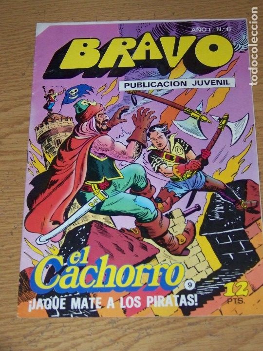 Tebeos: BRAVO N&ordm; 17 EL CACHORRO 9 - Foto 1