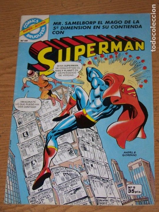 Tebeos: BRUGUERA SUPERMAN 9 - Foto 1