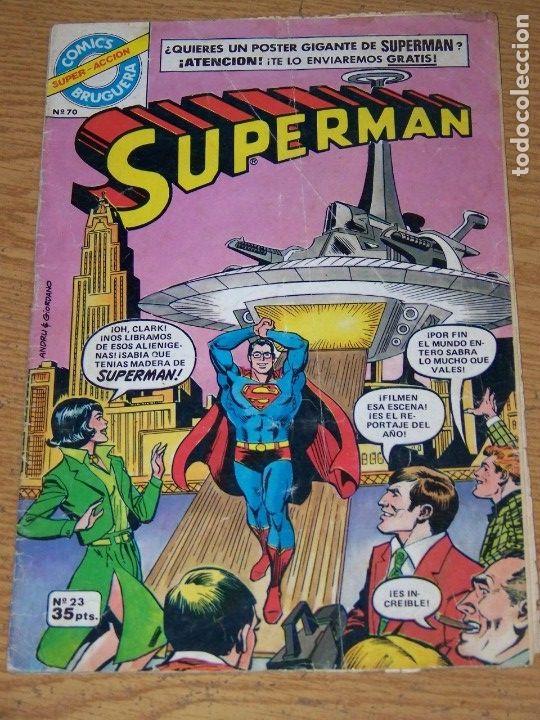Tebeos: BRUGUERA SUPERMAN 23 - Foto 1