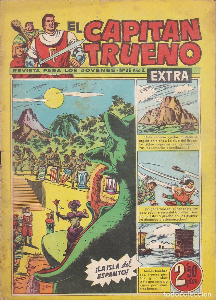 Tebeos: CAPITAN TRUENO EXTRA N&ordm; 35 - Foto 1