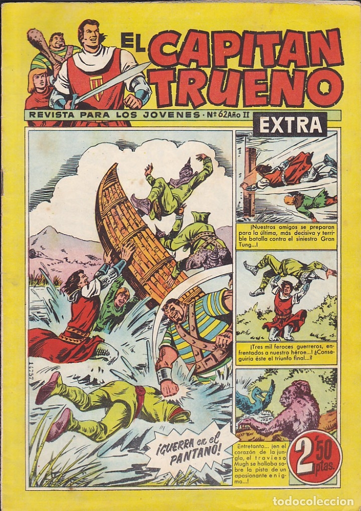 Tebeos: CAPITAN TRUENO EXTRA N&ordm; 62 - Foto 1