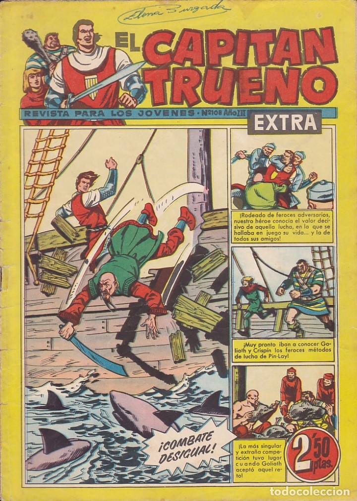 Tebeos: CAPITAN TRUENO EXTRA N&ordm; 108 - Foto 1
