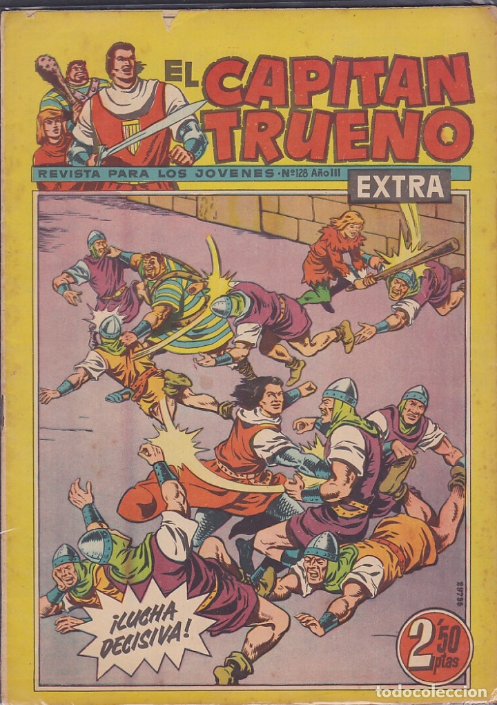 Tebeos: CAPITAN TRUENO EXTRA N&ordm; 128 - Foto 1