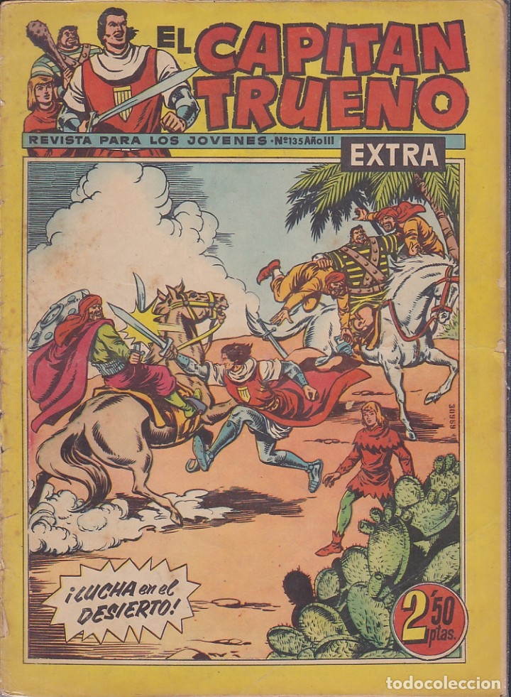 Tebeos: CAPITAN TRUENO EXTRA N&ordm; 135 - Foto 1