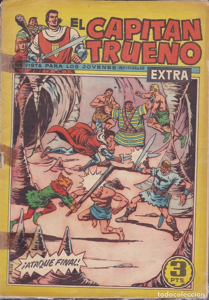 Tebeos: comic capitan trueno extra n&ordm; 143 - Foto 1