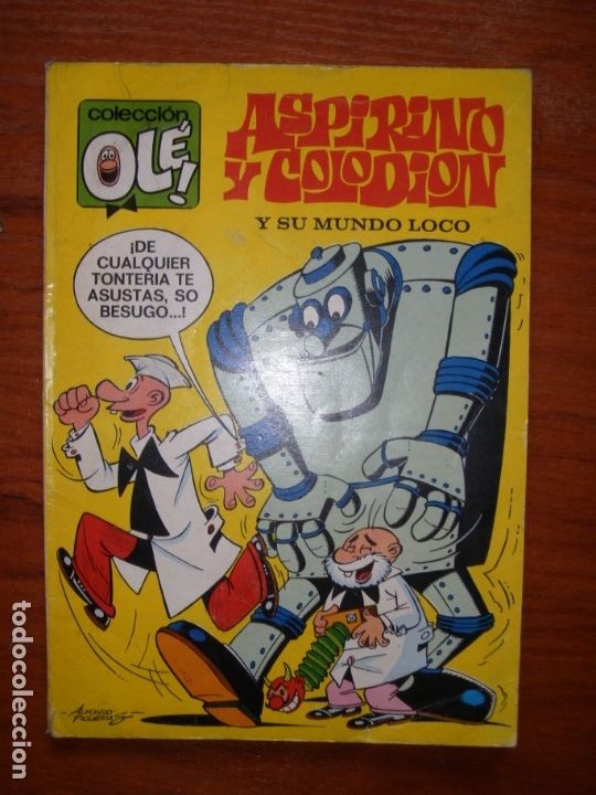 Livros de Banda Desenhada: COMIC OLE ASPIRINO Y COLODION Y SU MUNDO LOCO
