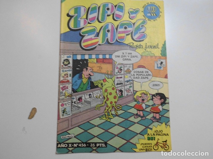 Tebeos: ZIPI ZAPE N&ordm; 456 - Foto 1
