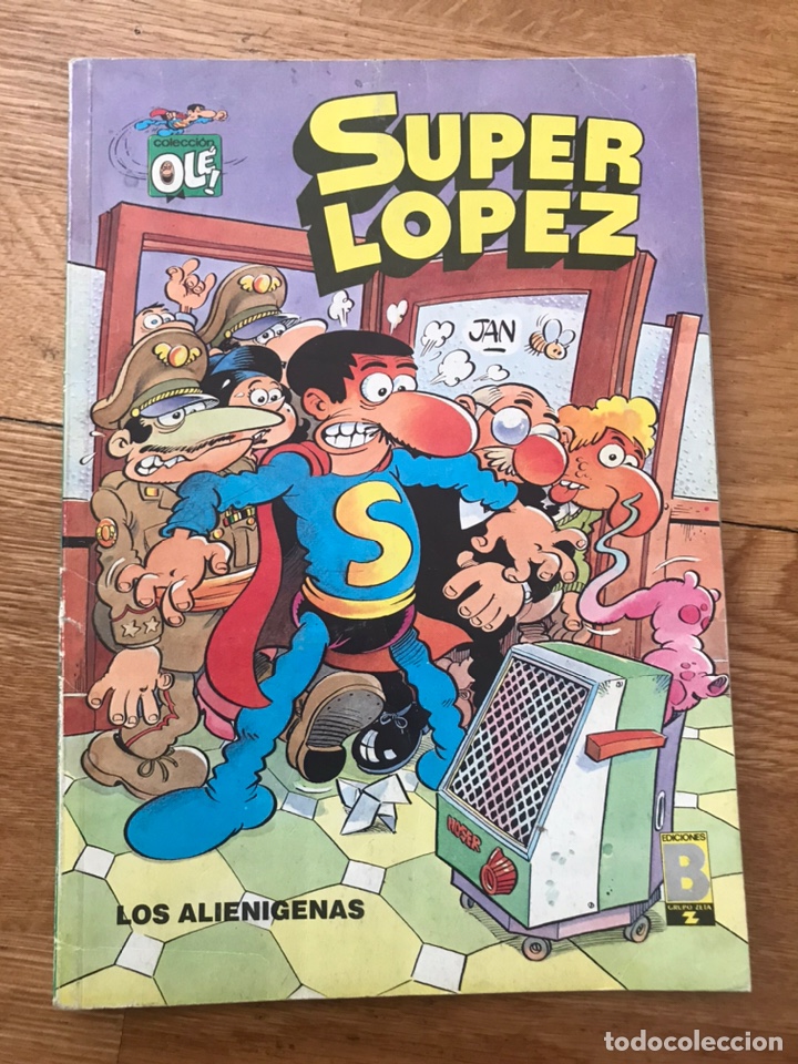 Tebeos: S&uacute;per L&oacute;pez Los alienigenas n&uacute;mero 4-SL - Foto 1