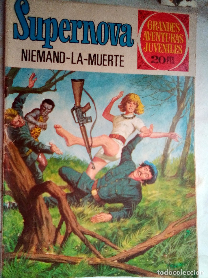 Tebeos: SUPERNOVA-GRANDES AVENTURAS JUVENILES-BRUGUERA N&ordm; 67 -NIEMAND-LA-MUERTE-EDMOND-1975-DIF&Iacute;CIL-LEA-2076