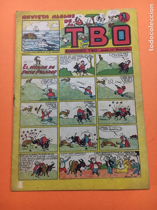 Tebeos: Revista alegre TBO n 33 - Foto 1