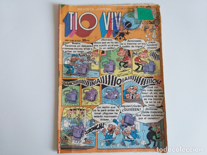 BDs: TIO VIVO. N&Uacute;MERO 1031. A&Ntilde;O XXIII. (BRUGUERA)
