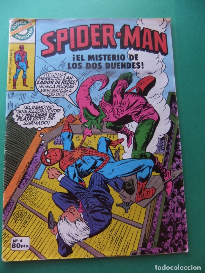 Tebeos: SPIDER-MAN N&ordm; 4 BRUGUERA - Foto 1