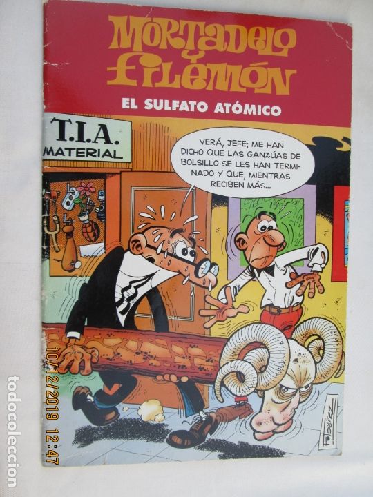 Tebeos: MORTADELO Y FILEMON , EL SULFATO ATOMICO -2003 - Foto 1